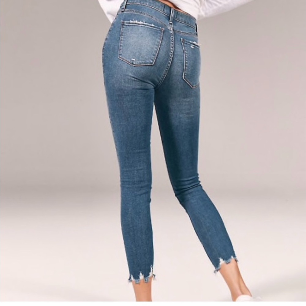 Abercrombie & Fitch Simone high rise ankle jeans - Picture 2 of 8